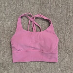 lululemon athletica Pink sports bra